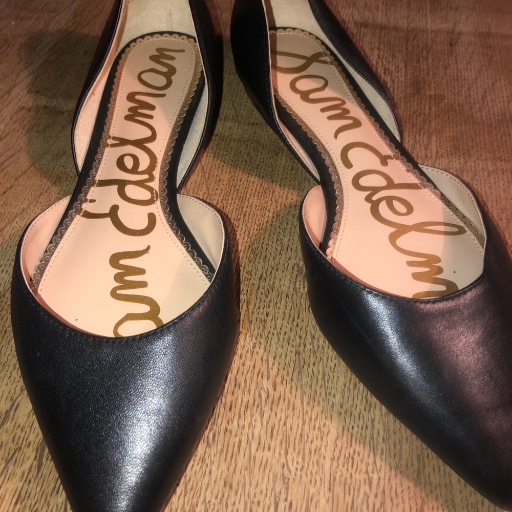 Sam Edelman Rodney Flat in Black Sz 8 1/2